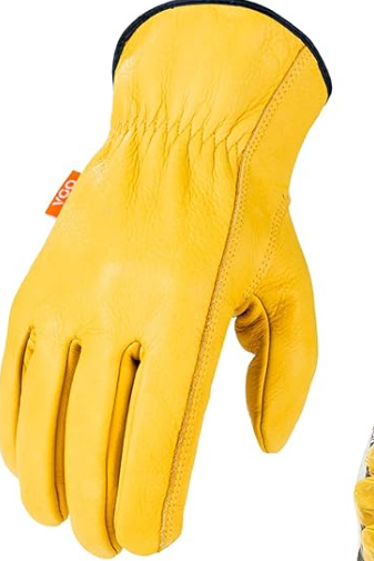 Leather Palm Work Gloves