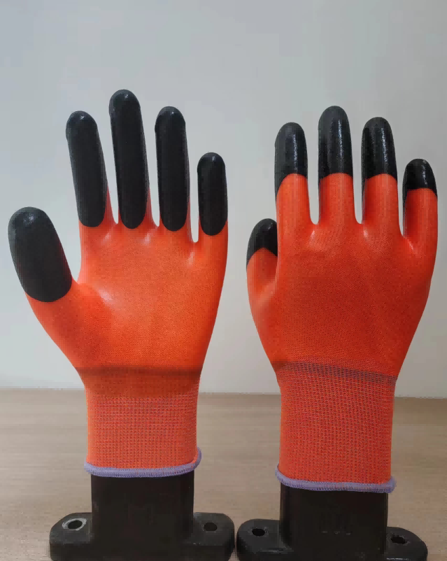 Мягкие антихимические перчатки с ПВХ-покрытием