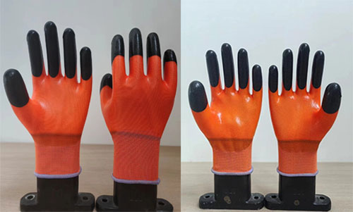 Мягкие антихимические перчатки с ПВХ-покрытием