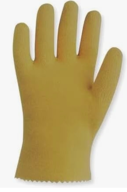 黄色のポリ塩化ビニル PVC 手袋 黄色のポリ塩化ビニル PVC 手袋