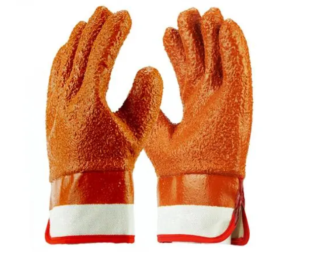 Insulated PVC Red Coated Gloves