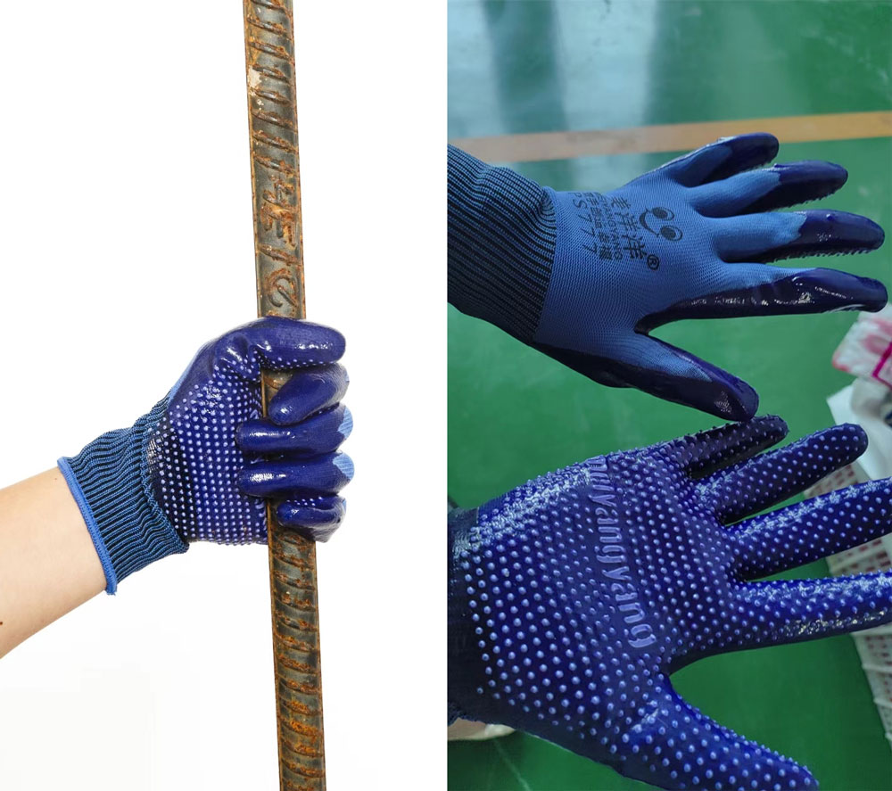 滑り止めビーズPVC手袋