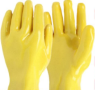 Oil-Resistant, Acid- And Alkali-Resistant PVC Gloves Oil-Resistant, Acid- And Alkali-Resistant PVC Gloves