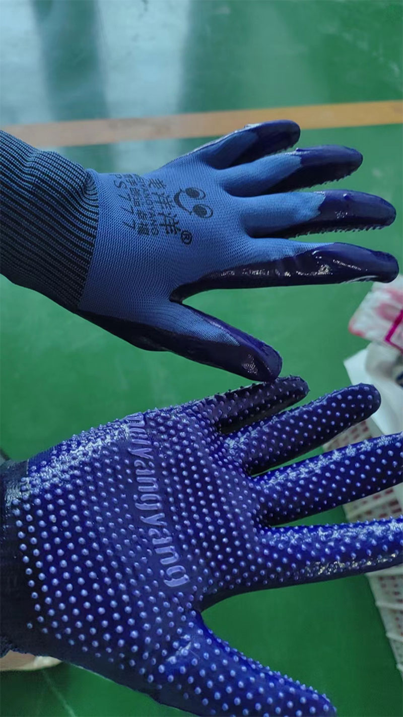 滑り止めビーズPVC手袋