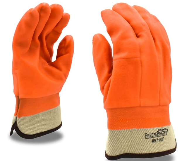 Yellow Double Soaked PVC Gloves Yellow Double Soaked PVC Gloves