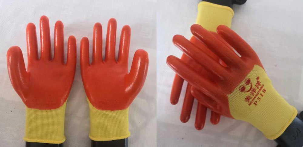 PVC Knit Wrist Glove PVC Knit Wrist Glove